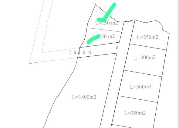 JUAL TANAH MURAH AREA NUSA DUA ,AG  