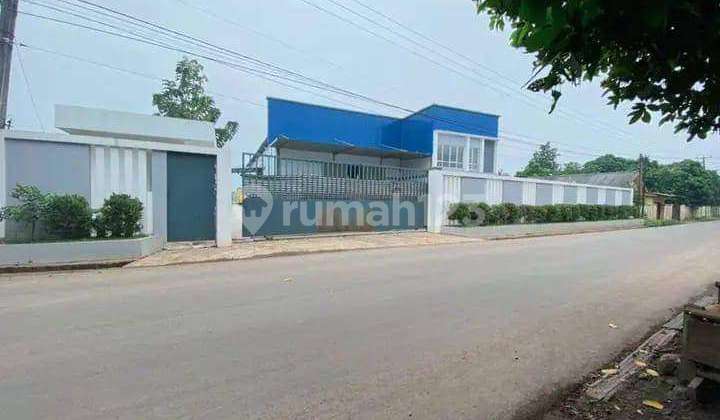 DIJUALDISEWAKAN Gudang Bangunan Baru Akses Container 40feet 