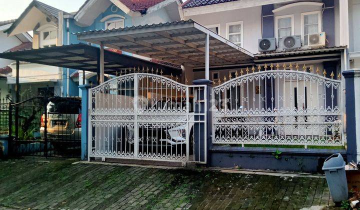 Rumah dua lantai di jual melalui lelang dan as is di Perumahan villa Serpong Kel jalupang jalan puri Moro blok d 1 Tangerang selatan Banten  1