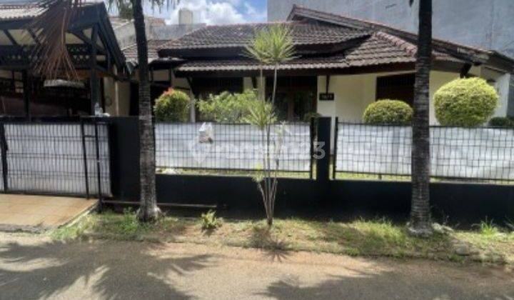 Rumah satu lantai di jual melalui lelang dan as is di Komplek Bintaro Puspita jalan Bintaro melati 7A blok TB no 7 kel pondok Betung Tangerang selatan banten 1