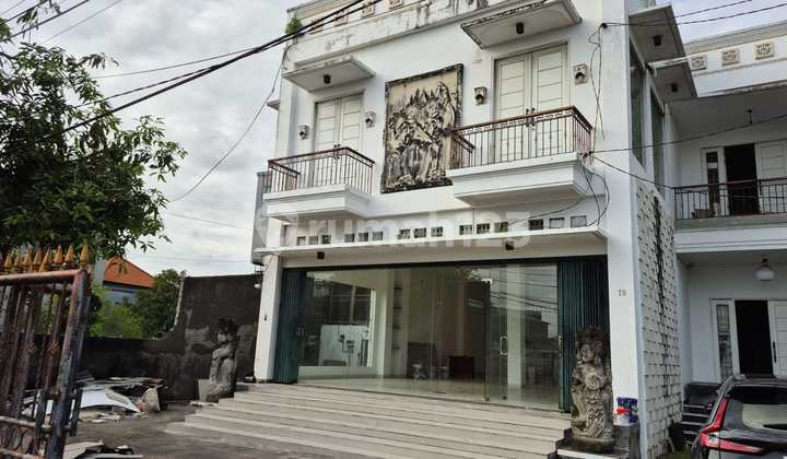 Ruko 1 Lantai + Gudang Basement Area Strategis Sanur