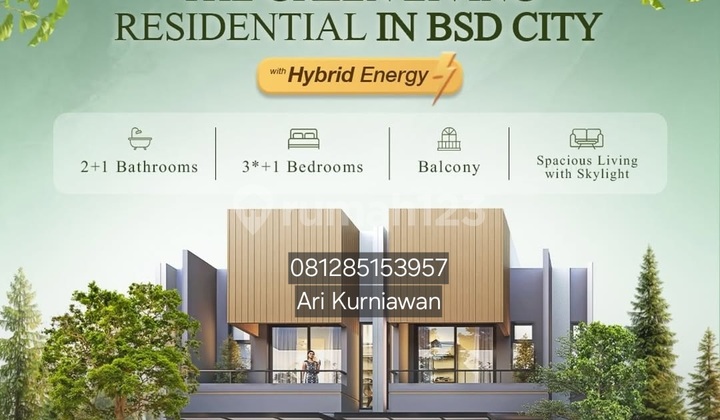 Bellova Terravia Bsd City 2milyar Kpr Dp O!  1