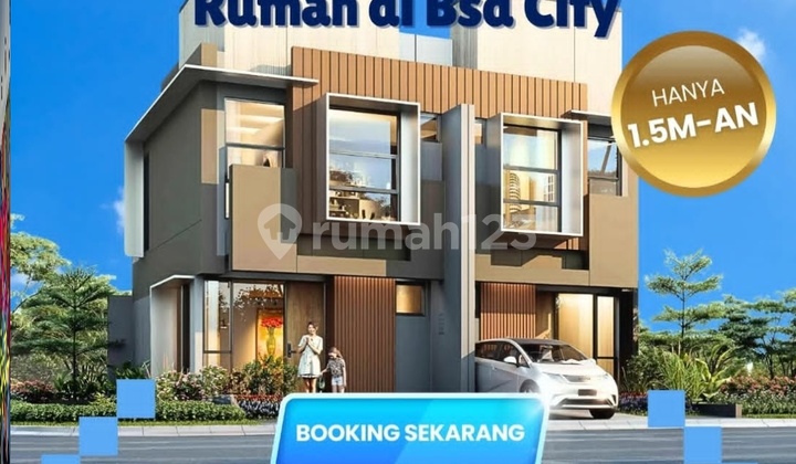 Cluster Izzi Bsd City Terbaru! Promo Sangat Menarik Rumah Dekat Mall 2