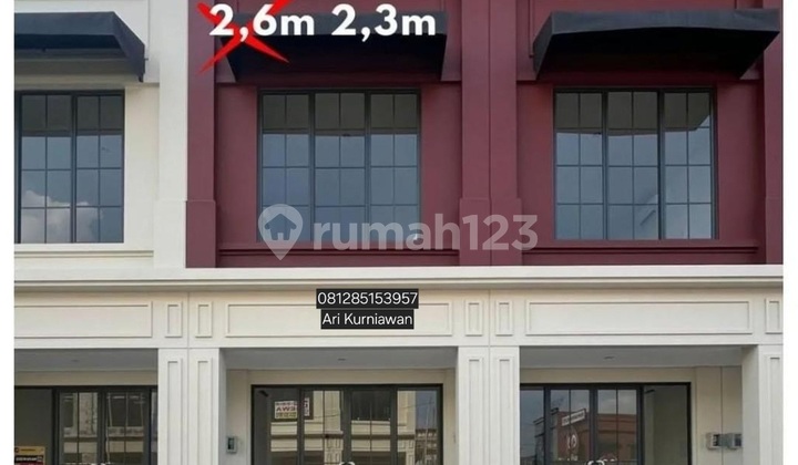 Ruko Madison Grande Super Ramai Turun Harga Dari 2,6M ke 2,3Man!