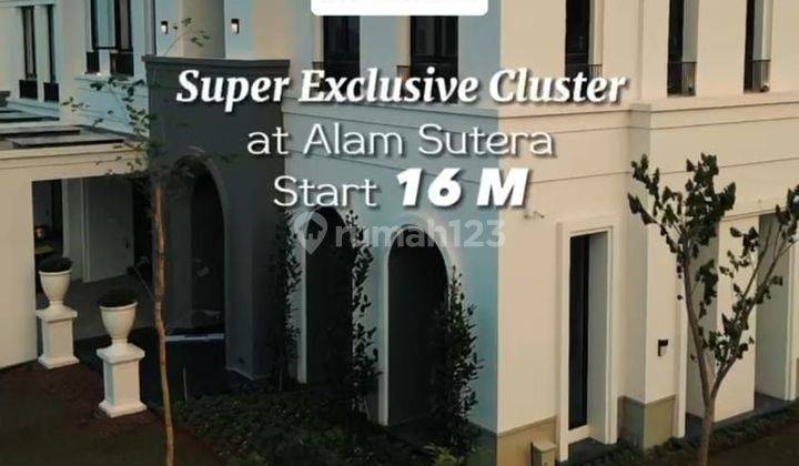 Rumah 2 lantai full marmer termewah the gramercy alam sutera L12 1