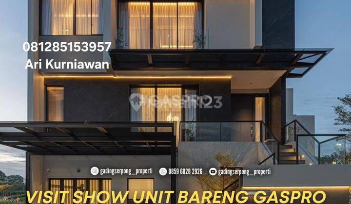 3 lt full marmer summarecon serpong ARDEA HERON nempel bsd 6,6man 1