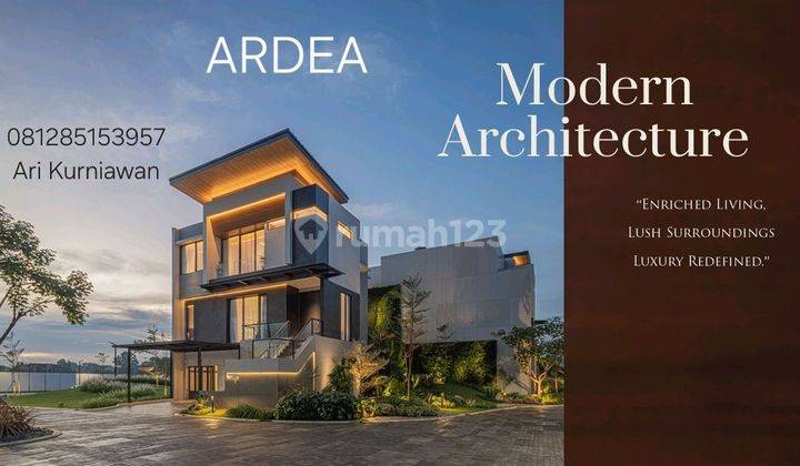 Ardea Heron rumah premium gading serpong nempel bsd & cash 36x 1