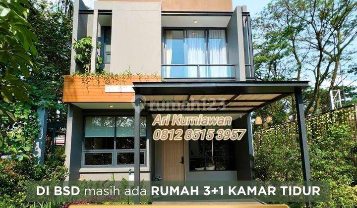 Rumah 2 lantai bsd city 4 kamar depan mall Adora primes terravia 1