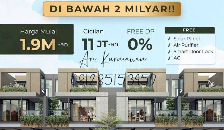 Rumah 2lantai termurah bsd city ADORA primes TERRAVIA 2menit aeon 1