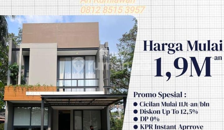 Adora terravia bsd city rumah 2lt 4kamar dpn mall &5 menit ke tol