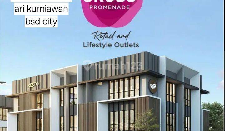 Ruko AKASA promenade 3lt 900jt bsd city dijamin SANGAT TERMURAH 1