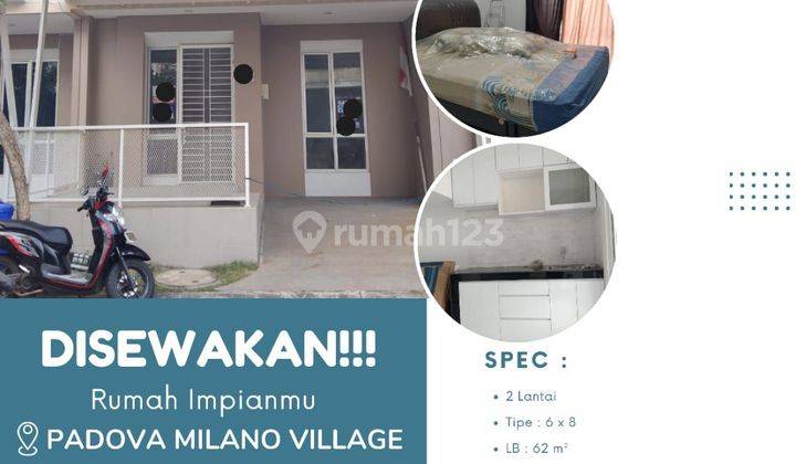 Siap huni TERMURAH dibawah harga pasar PADOVA MILANO village L6 1