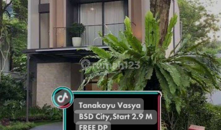 Rumah 2man FULL furnish di bsd city Cluster VASYA tanakayu 7x12 1