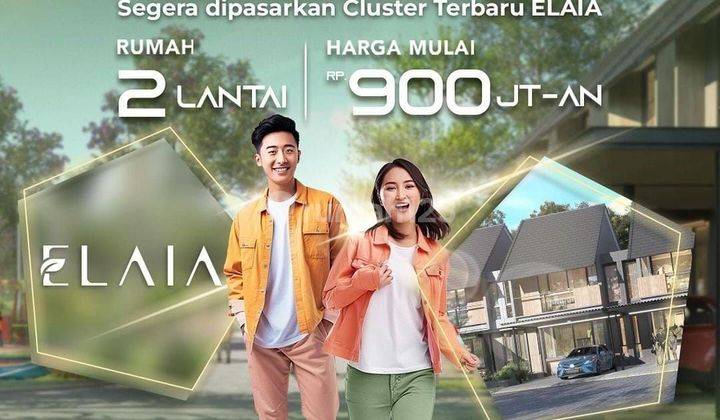 CLUSTER ELAIA Punya rumah impian view danau & depan sportclub citra garden serpong 2