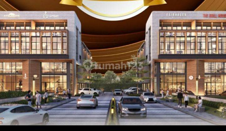 Ruko West Village 2 menghadap boulevard bsd & gading serpong 2,7m 2