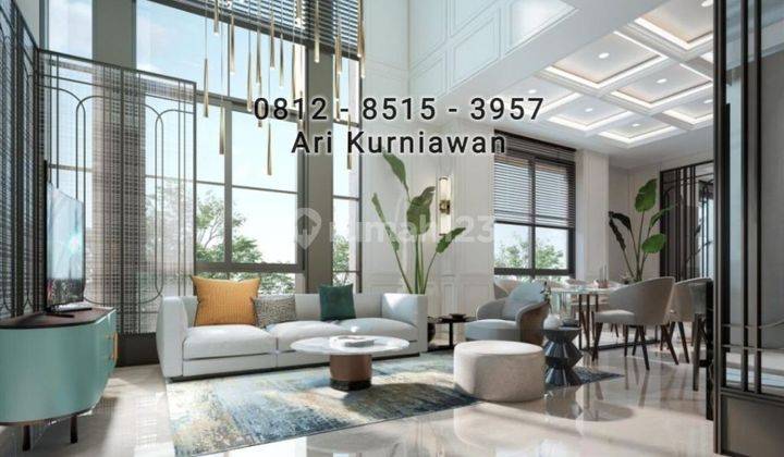 mewah parah! TRESOR BSD CITY tipe MONTEZ 12X20 kpr subsidi DP 10% 1