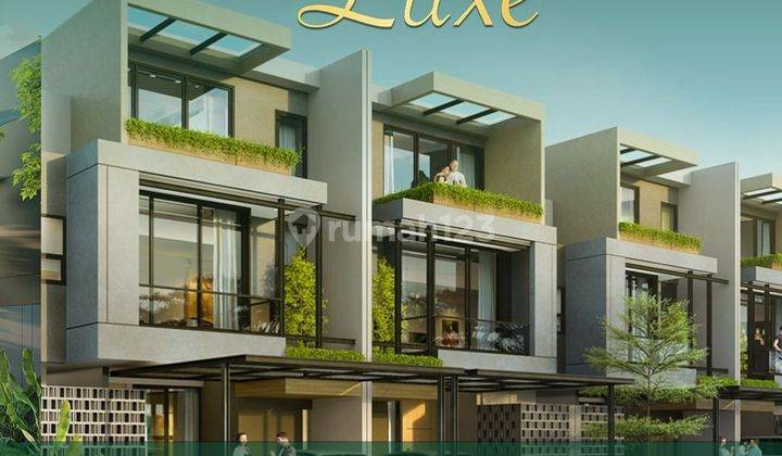 Rumah 3 lt tanpa dp di bsd city ADORA LUXE SEBRANG MALL & tol 2