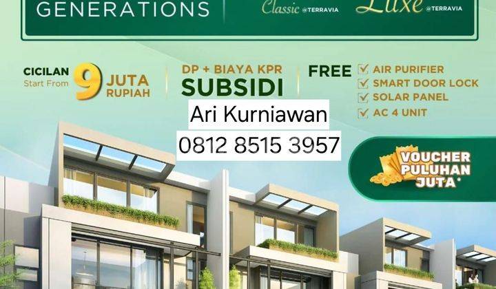 Belova classic bsd city at terravia bisa tanpa dp diskon sd 12% 1