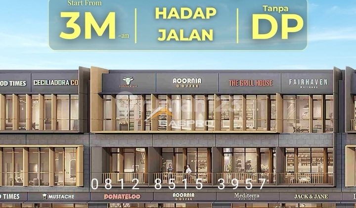 The Exquis BSD City Ruko 3Lantai Paling Strategis Menghadap Jalan! KPR Tanpa DP 2
