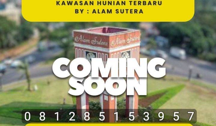 Upcoming New City Alam Sutera 2 Sutera Rasuna 880jtan Perdana 1