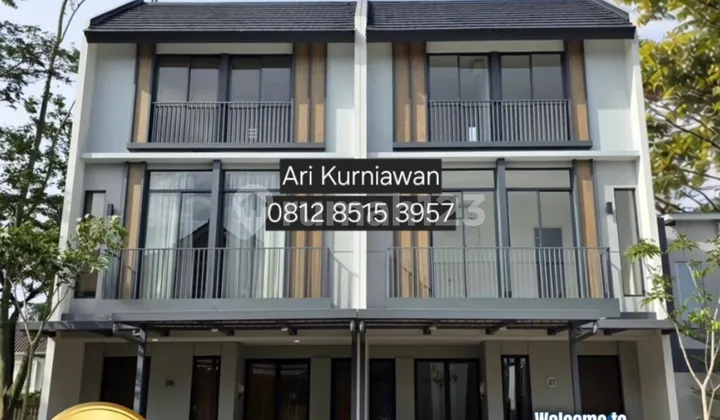 Exclusive Cluster Malibu Village Anza Homes Gading Serpong Rumah 3Lt 1Man