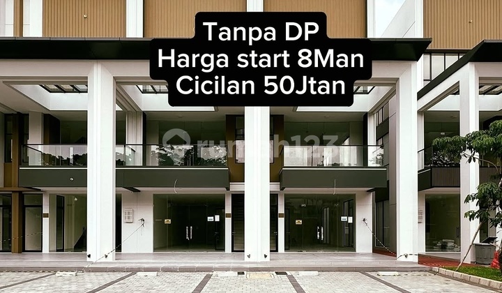 Menteng Studio Loft Bsd City 6x20,5 3lt Highcelling Dp 5%