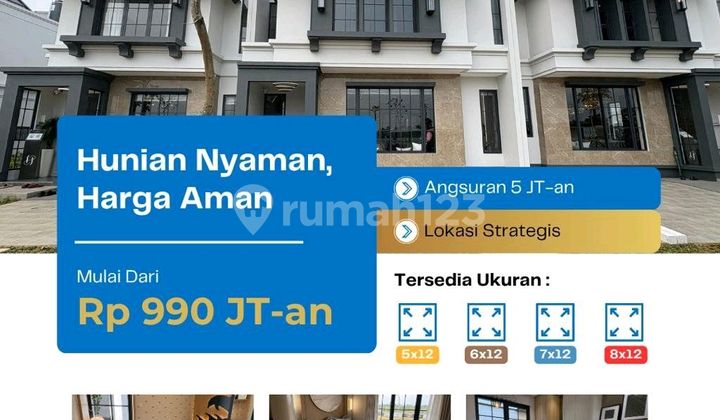 New Launch Citragarden Serpong By Ciputra Cluster Hortis Rumah 2 Lantai Mulai 990 Juta Cicilan 6 Juta-an/bln