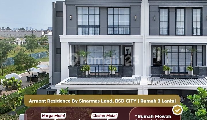 Luxury Cluster Armont Residence BSD City Mulai 5M! Unit Sangat Limited