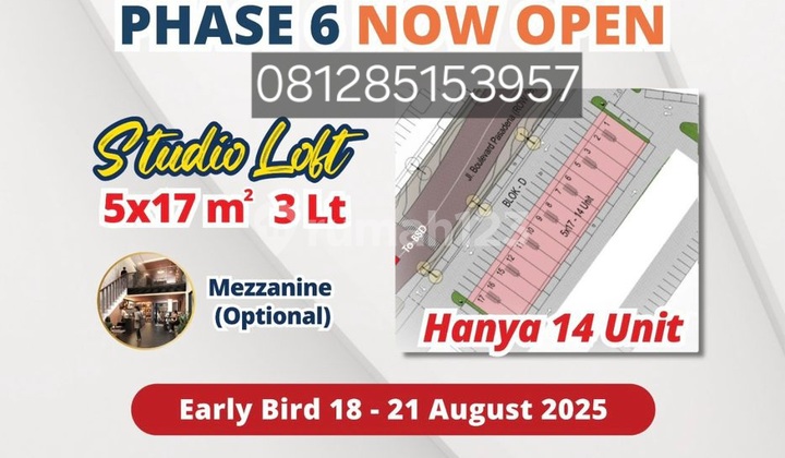 Aniva Studio Loft Phase 5 Shophouse Highly Popular Last Chance Definitely Sold Out