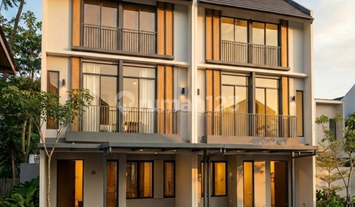 Produk Baru Rumah 3 Lantai 1,5Man 3 Kamar Anza @Malibu Village Gading Serpong - BSD 2