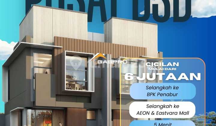 Cluster Izzi Bsd City Terbaru 1Man Aja Tanpa Dp Dekat Kampus Mall