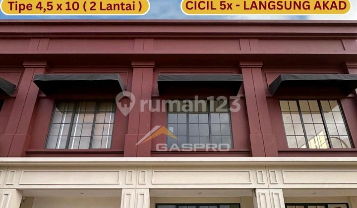 Free Ppn! Ruko Madison Grande Siap Huni & Dp Nol KPR Limited Unit