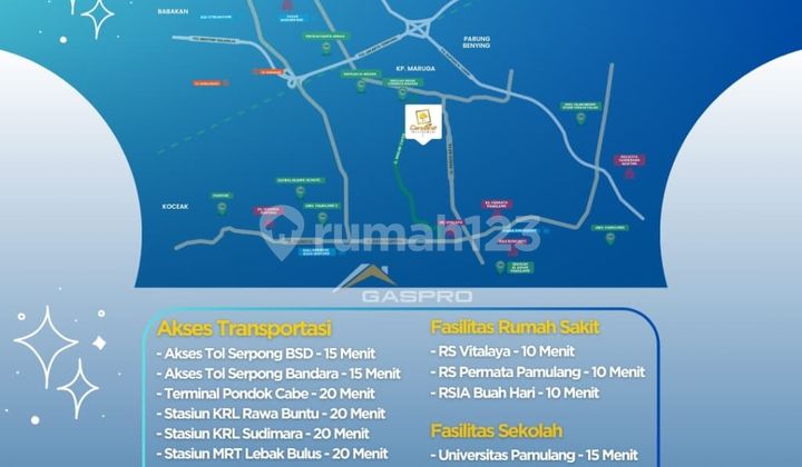 For Sale House in BSD City Luxurious Ready to Occupy at Cendana Residence 2 Free Down Payment Free Deed 2