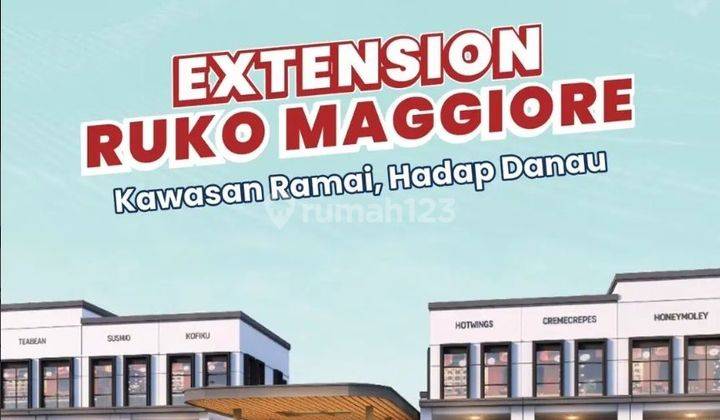 Maggiore Signature Ruko Terbaru Paramount Land 2,9man Perdana View Danau 2