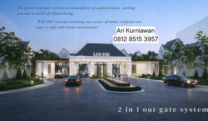 Rumah Ala American Classic By Summarecon Serpong Cluster Louise 1