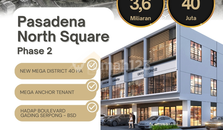 Pusat Kuliner Ruko Pasadena North Square 2 Bisnis Apapun Pasti Jalan! Pusat Kuliner Ruko Pasadena North Square 2 Bisnis Apapun Pasti Jalan!