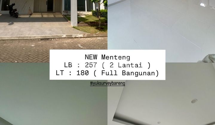 Ready Stock New Menteng 12X15 bisa Langsung Survey 6Man Siap Huni