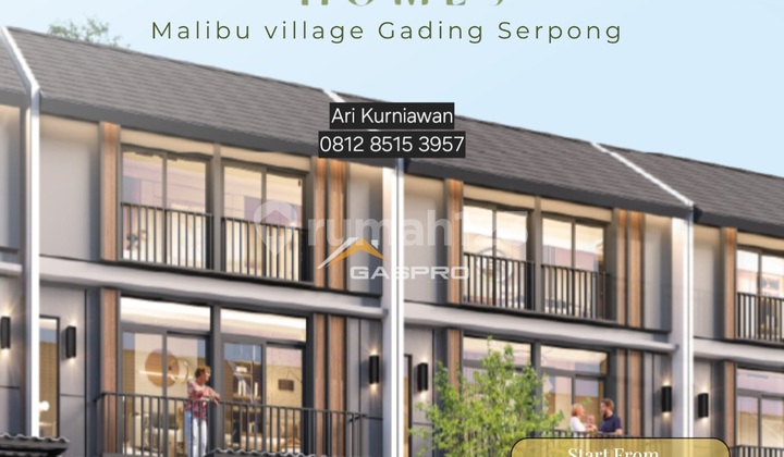 Anza Homes at Malibu Village The Cheapest 3-Story House in Gading Serpong Anza Homes at Malibu Village The Cheapest 3-Story House in Gading Serpong