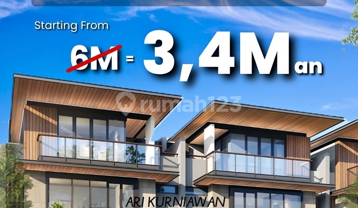 Produk Sempurna By Summarecon! Cluster Finore 7x17 9x17 All Type 3lantai 3,4m 1