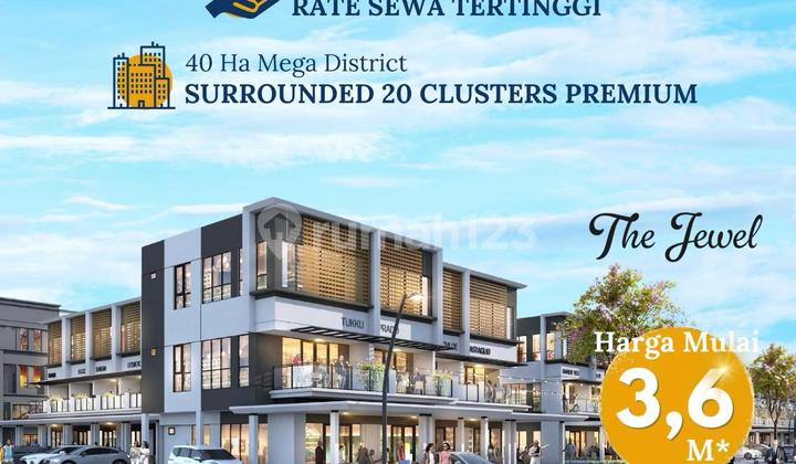 Perdana! Dijual Murah Ruko 3lt Terbaik Gading Serpong Pasadena North Square Perdana! Dijual Murah Ruko 3lt Terbaik Gading Serpong Pasadena North Square