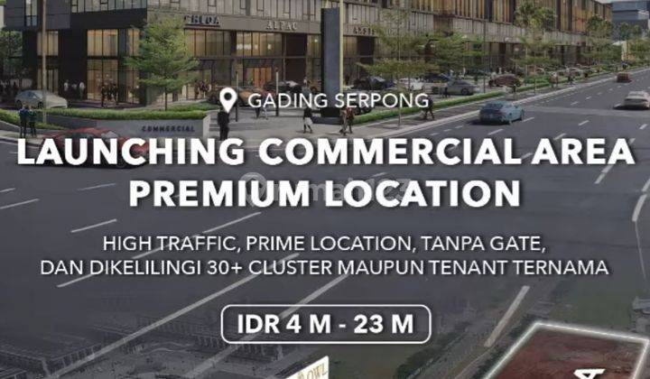 City Hub Commercial Summarecon 4m Insentif Usaha 350jt! Rate Sewa Sd 700jtan! 2