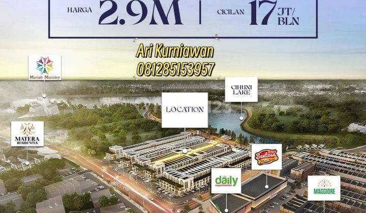 Maggiore Signature Commercial Terbesar View Damai 30ha! Pertama Di BSD 1