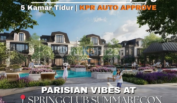 Cluster Bellefont Terbaru At The Springs Summarecon Serpong 4man 2