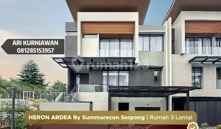 Rumah Full Marmer Gratis Lift! Ardea Summarecon Dp Kpr % Saja 1