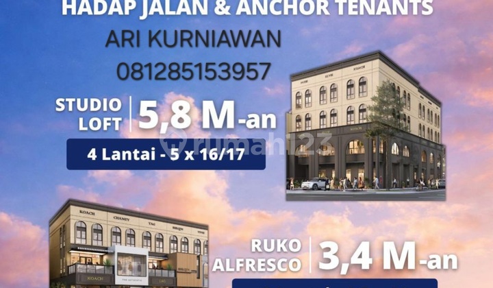 Ruko Maggiore Signature West Start 3,4Man The Best Commercial Area