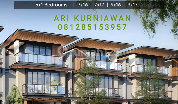 Terbaru By Summarecon Serpong! Cluster Finore Rumah Finland 3Lantai 7X17 3,5Man