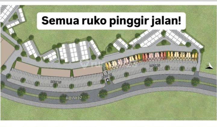 Ruko Xlane 3lantai Bsd City Lokasi Strategis &Happening 3,5m dp0  2