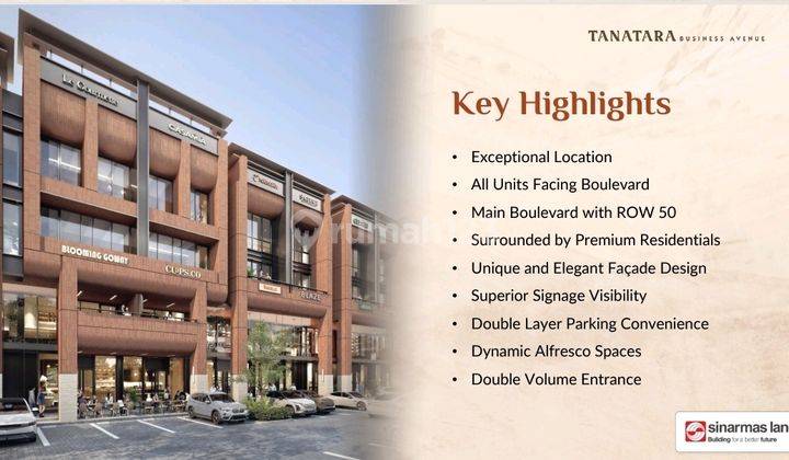 Tanatara Business Avenue Gedung Multibisnis Baru Di Bsd City Tanpa Dp! 2