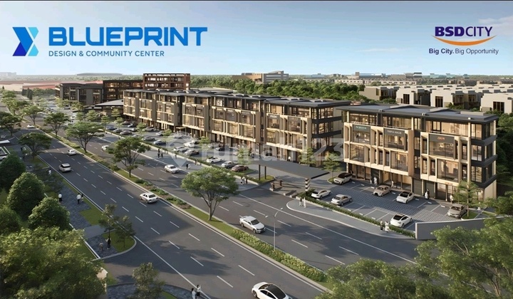 Blueprint Design & Community Center By Sinarmas Land Location Next to Qbig BSD Blueprint Design & Community Center By Sinarmas Land Location Next to Qbig BSD