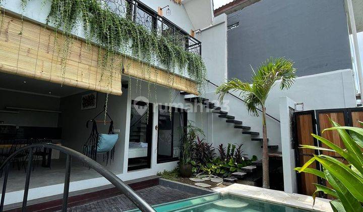 Rumah Villa Cantik Minimalis Siap Huni di Brawa Canggu 1